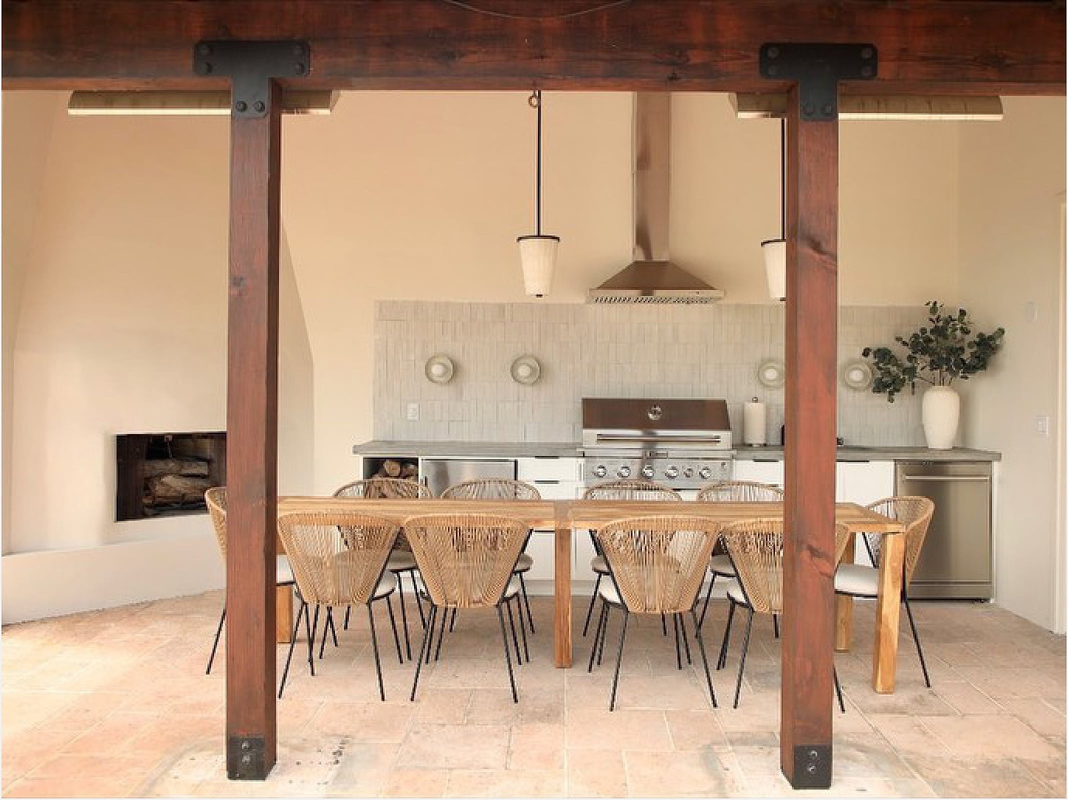 Hollywood Hills — Outdoor Kitchen / Primary Bathrooms